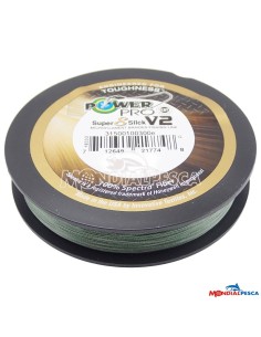POWER PRO SUPER 8 SLICK V2 275MT MOSS GREEN 2