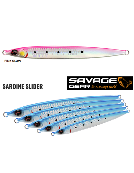 SAVAGE GEAR LURE SARDINE SLIDER 13CM 60GR