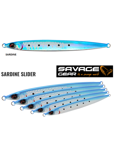 SAVAGE GEAR LURE SARDINE SLIDER 13CM 60GR