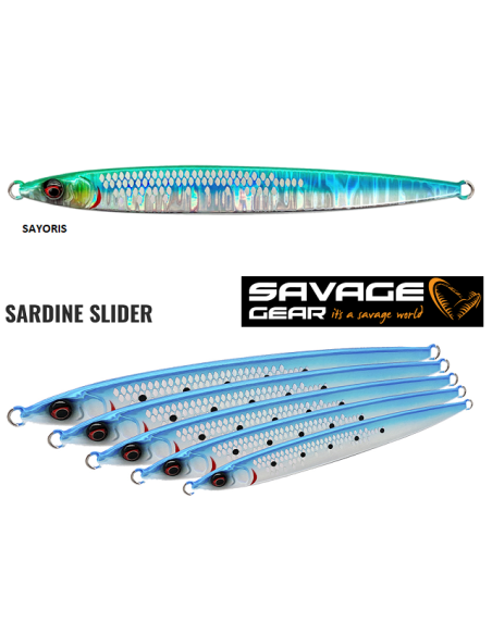 SAVAGE GEAR LURE SARDINE SLIDER 13CM 60GR