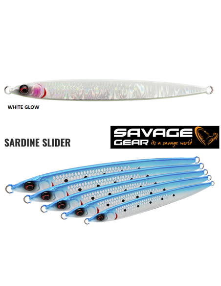 SAVAGE GEAR LURE SARDINE SLIDER 13CM 60GR
