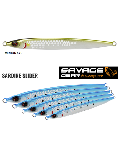 SAVAGE GEAR LURE SARDINE SLIDER XS