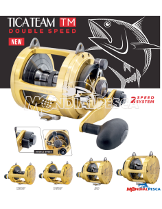 NEW TICA TM SERIES GOLD DOUBLE SPEED + FILO OMAGGIO