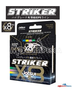 JATSUI BRAID STRIKER X8 500MT MULTICOLOR