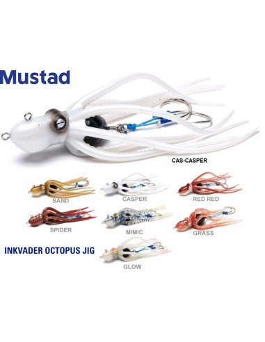 MUSTAD INKVADER OCTOPUS JIG 170GR