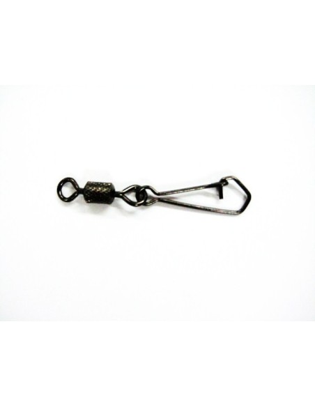 ORCA  GIRELLA ROLLING CON MOSCHETTONE BLACK 12PEZZI 1/0