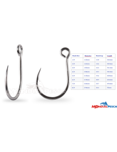 AMI MUSTAD KAIJU INLINE SINGLE HOOK 10121NP