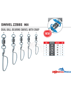 JATSUI GIRELLE INOX CON MOSCHETTONE ZZBBS