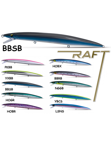 JATSUI RAFT MINNOW 140MM 14GR