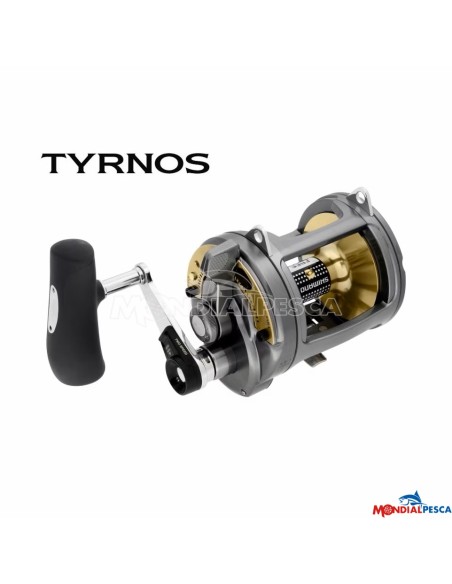 SHIMANO TYRNOS 50 LBS 2-SPEED LRS + omaggio