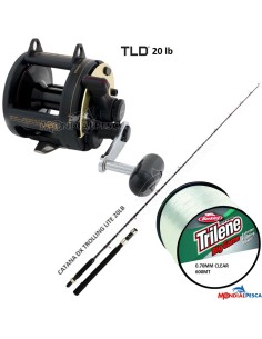COMBO MULINELLO SHIMANO TLD20 + CANNA SHIMANO CATANA DX...