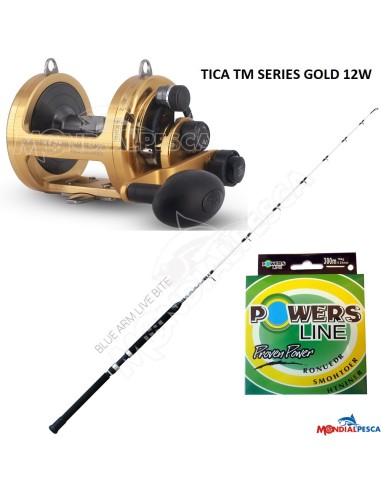 COMBO MULINELLO TICA TM SERIES GOLD 12W+CANNA...