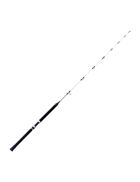 COMBO MULINELLO TICA TM SERIES GOLD 12W+CANNA FALCON BLUE ARM LIVE BAIT 8/16LB +POWERS LINE 300MT 0.25MM