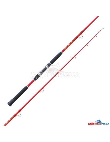 COMBO MULINELLO SHIMANO TLD 25 + CANNA FALCON PEPPERS VORTEX STAD UP 20-35LB+ BERKLEY TRILENE BIG GAME 600MT CLEAR 0.70MM