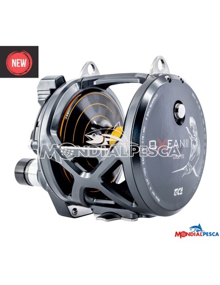 COMBO MULINELLO TICA OXEAN II DOUBLE SPEED 50TS+ CANNA YAMASHIMA SUPER TROLLING 50LB+BERKLEY TRILENE BIG GAME 600MT