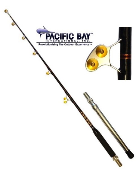 COMBO MULINELLO TICA OXEAN II DOUBLE SPEED 50TS+ CANNA YAMASHIMA SUPER TROLLING 50LB+BERKLEY TRILENE BIG GAME 600MT