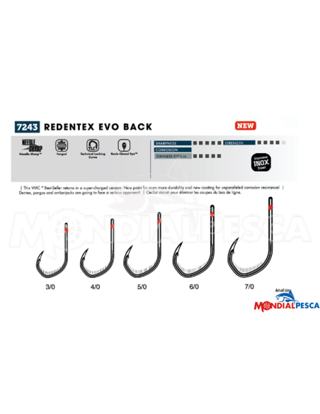 AMI VMC REDENTEX EVO BACK 7243SS