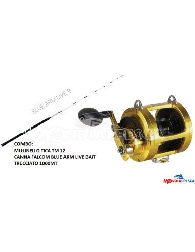 COMBO MULINELLO TICA TM SERIES GOLD 12W+CANNA...