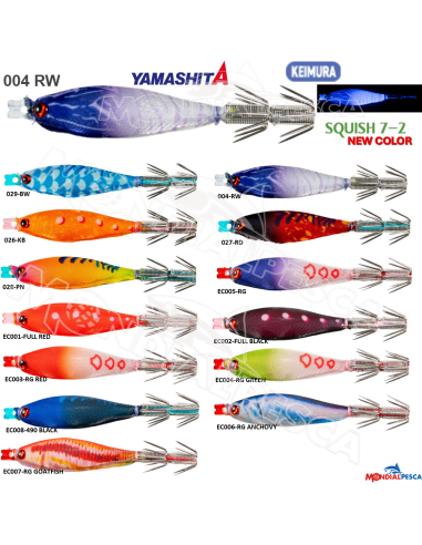 YAMASHITA SQUISH 7-2 NEW COLOR
