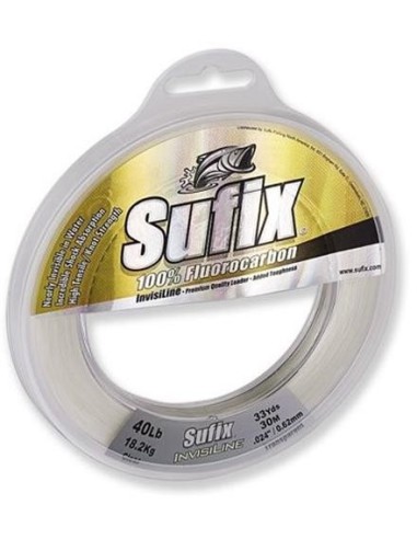 SUFIX INVISILINE 100% FLUOROCARBON 100LB 20MT SCONTO 30%