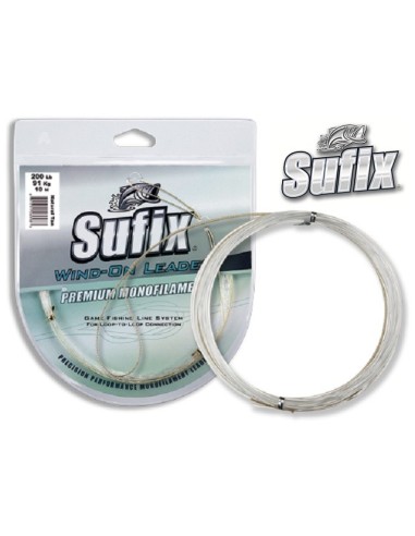 SUFIX WIND ON MONO LEADER 10m 150lb SCONTO 30%