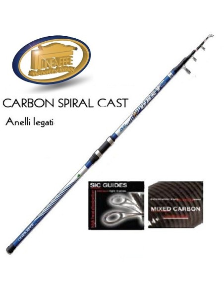 LINEAEFFE CARBON SPIRAL CAST MT3.90 GR250