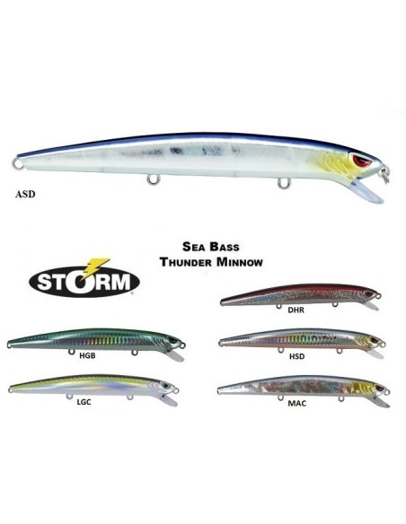 STORM SEA BASS THUNDER MINNOW CM 17 ASD SCONTO 30%