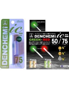 LUCE CON INTERRUTTORE FISSA E INTEM. ø7,5Xmm75 VERDE SCONTO 50%