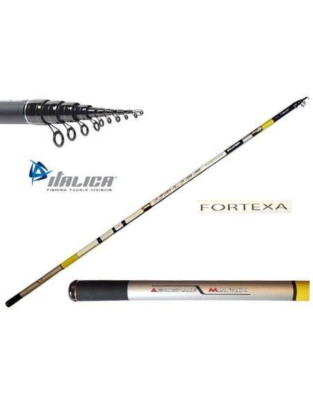 CANNA ITALICA FORTEXA SILVER LIGHT 6,00M CON ANELLI