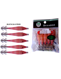 SQUID SEA WOOD 7,5cm col. 22 GLOW