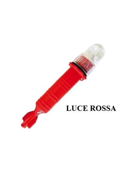 LAMPADA STROBO A FLASH TORPEOO LUCE ROSSA SCONTO 30%