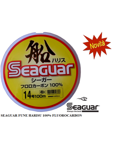 SEAGUAR FUNE HARISU 100mt 0.37mm 5# SCONTO 30%