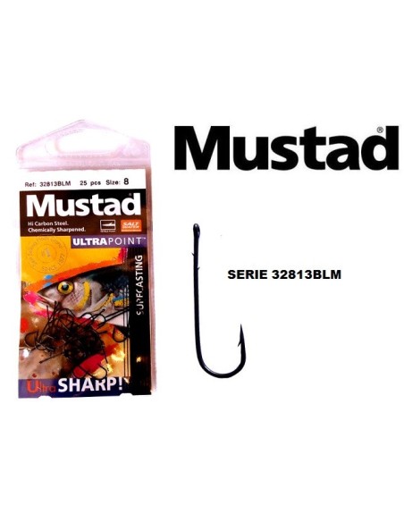 AMI MUSTAD 32813BLM 25PZ SIZE 8