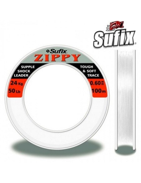  SUFIX ZIPPY SHOCK LEADER MT100 MM0,35 SCONTO 30%