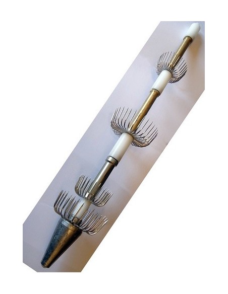 TOTANARA IN OTTONE MASSICCIO 4 CORONE 3 LUCI(corone95-65)