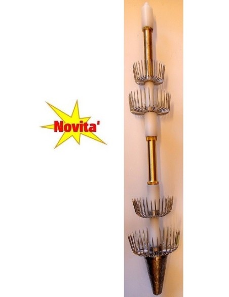 TOTANARA IN OTTONE MASSICCIO 4 CORONE 3 LUCI(corone85-65)