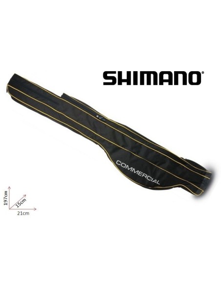 SHIMANO COMMERCIAL PORTACANNE DOPPIO CON SCOMPARTO ROUBASIENNE