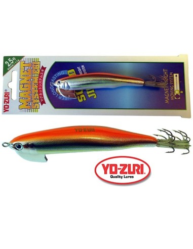 YO-ZURI MAGNET SYSTEM SQUID JIG 2.5 80MM  11GR SOIY