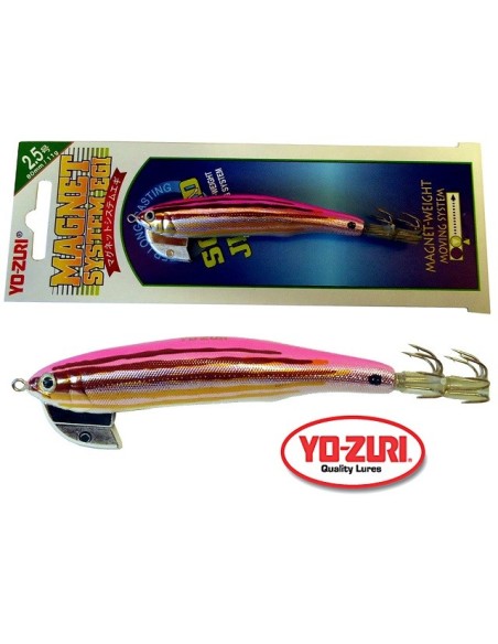 YO-ZURI MAGNET SYSTEM SQUID JIG 2.5 80MM  11GR SPIM