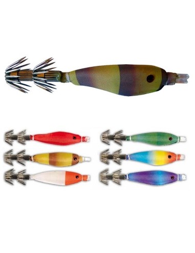 TOTANARA NATURAL SOFT SQUID JIG GIALLO MARRONE