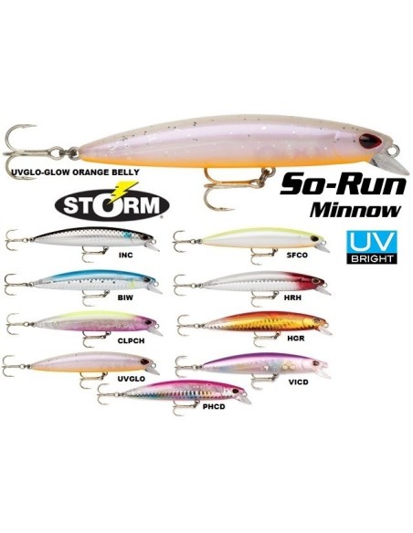 STORM SO-RUN MINNOW 120mm UVGLO