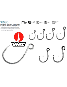 AMI VMC INLINE SINGLE HOOK 7266 TI 1/0