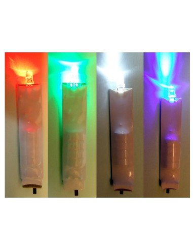 OFFERTA 5 LUCI A 1 LED INTERMITTENTE CON INTERRUTTORE 10,00€
