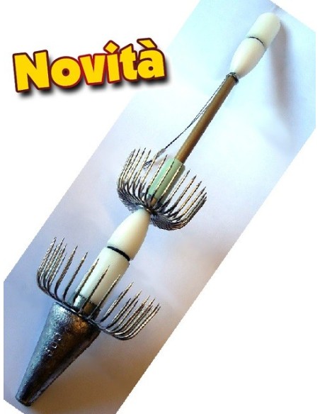 NOVITà 2019: TOTANARA IN OTTONE 2CORONE 2L.PEZZO FOSFORESCENTE