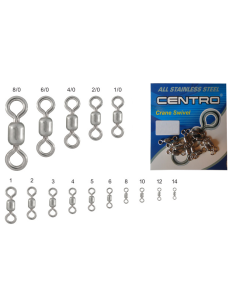 GIRELLE CENTRO CRANE SWIVEL 12pz size 8 80lb