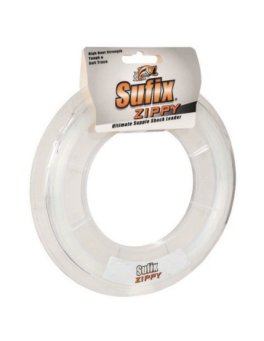 SUFIX ZIPPY SHOCK LEADER  MT100 MM0,70 LB60 