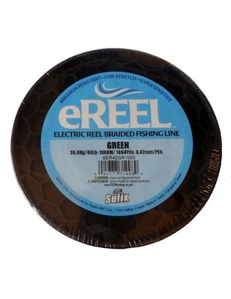 SUFIX EREEL GREEN 1000mt 0.42mm