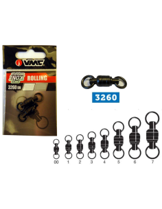 VMC GIRELLE 3260BN N°3 INOX 3PZ
