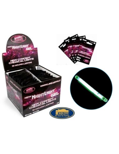 LINEAEFFE STARLIGHT NIGHTLIGHT GEL 3.0X21 VERDE (pacco da 50 bus