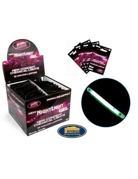 LINEAEFFE STARLIGHT NIGHTLIGHT GEL 3.0X21 VERDE (pacco da 50 bus